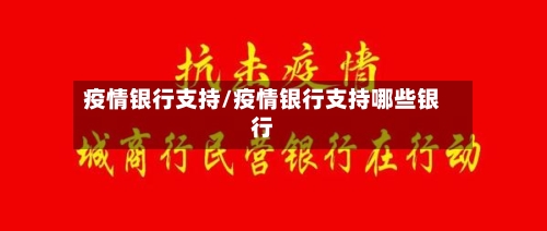 疫情银行支持/疫情银行支持哪些银行-第3张图片