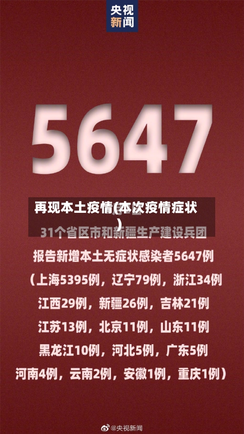 再现本土疫情(本次疫情症状)-第3张图片